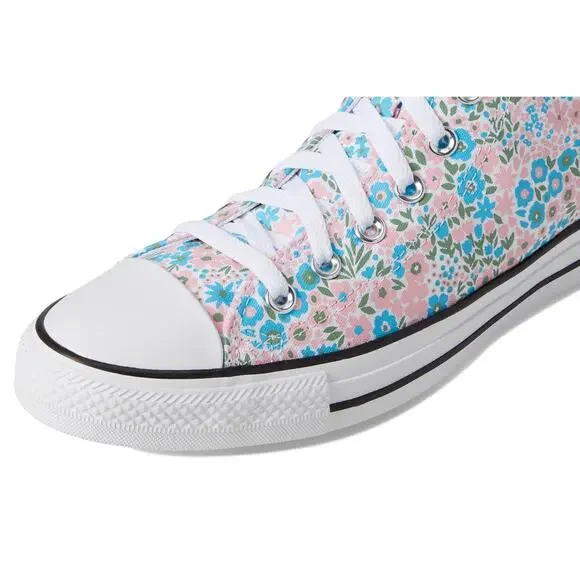 NWT Converse Chuck Taylor High-Top White/Blue size Men 5 Women 7 - Picture 2 of 7